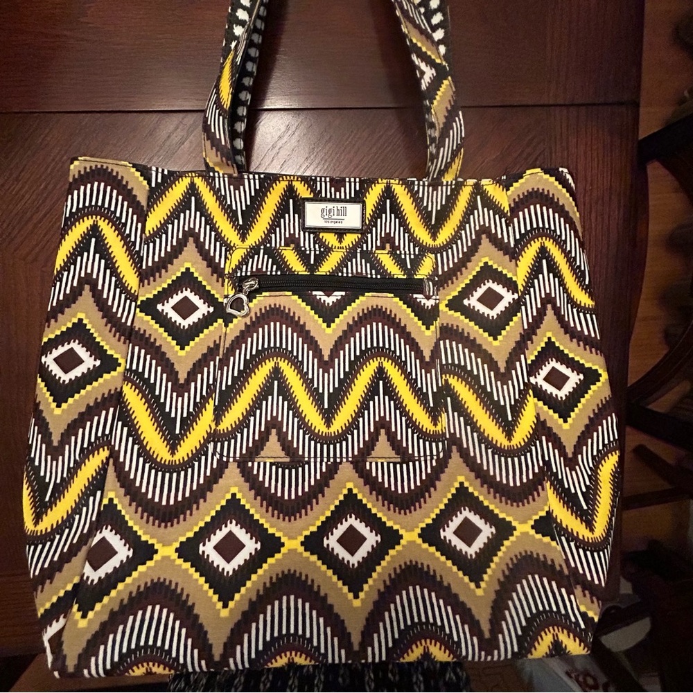 Gigi Hill “Sunburst” Tote Bag